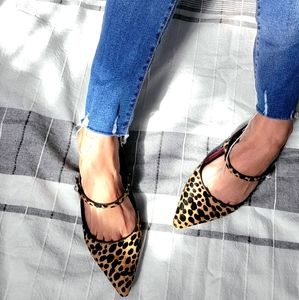 Kate Spade Leopard Print Meg Mules
